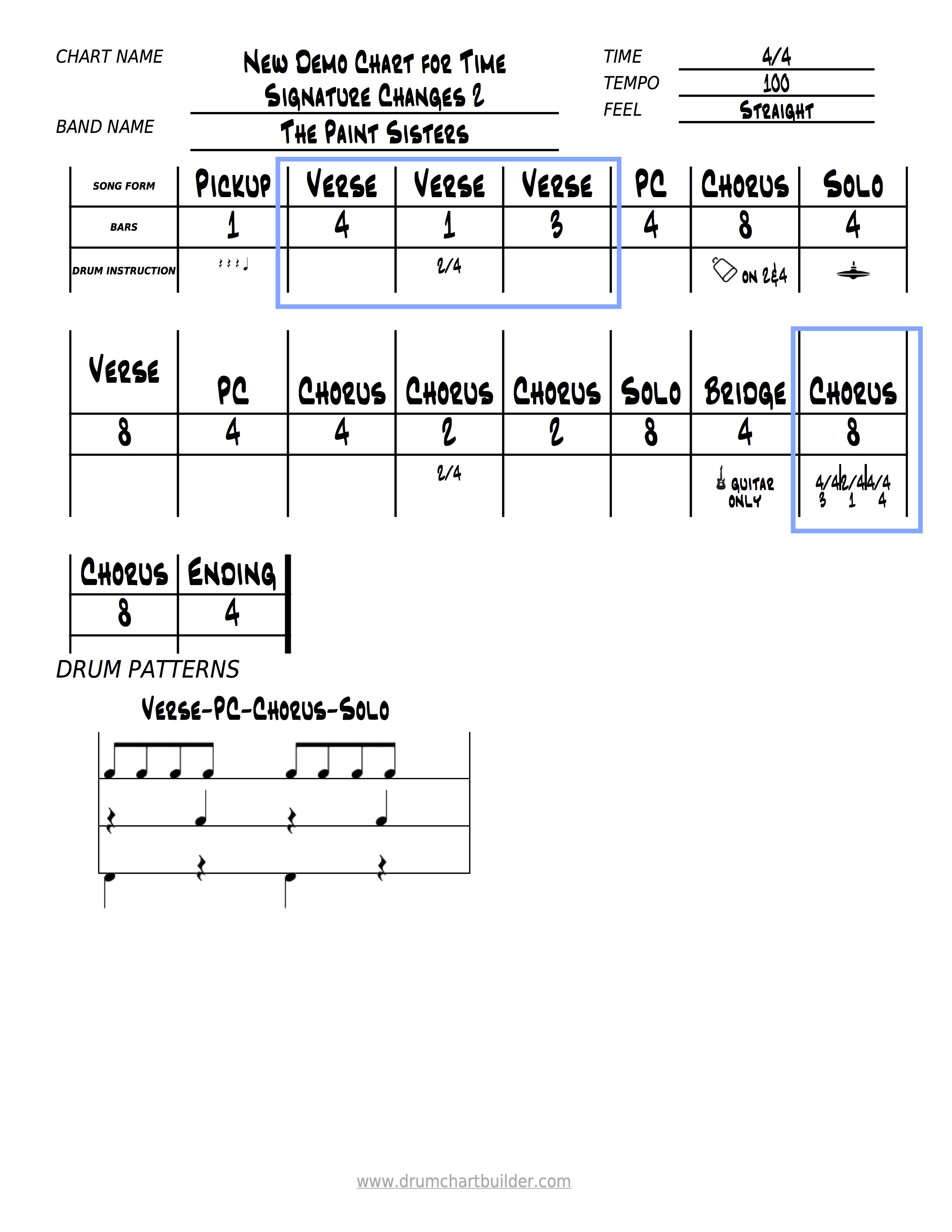 New Demo of Time Signature Change for knowledge base